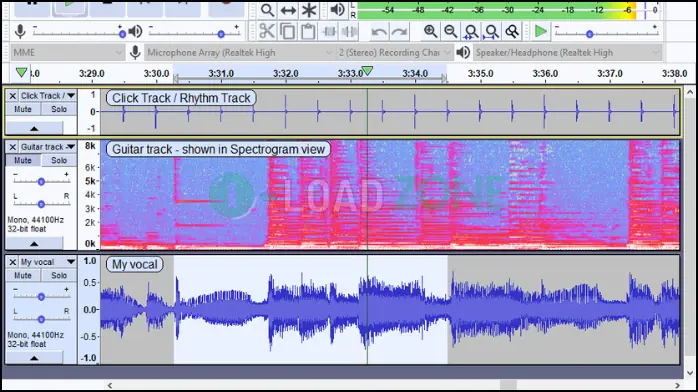 โปรแกรม Audacity ภาษา ไทย​ 3.7.1 | ฟรี โปรแกรมอัดเสียง ตัดเสียงร้อง