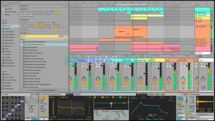 Ableton Live 10 Suite Crack โหลด v12.1.5 | ฟรีตัวเต็ม โปรแกรมทำเพลง