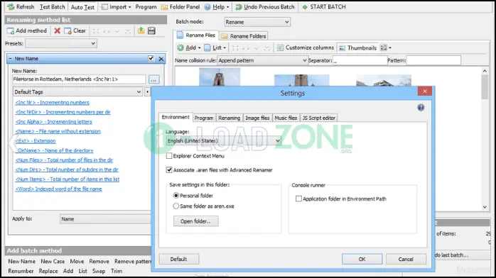 Advanced Renamer Portable​ 4.07 Commercial | ฟรี เปลี่ยนชื่อไฟล์ขั้นสูง