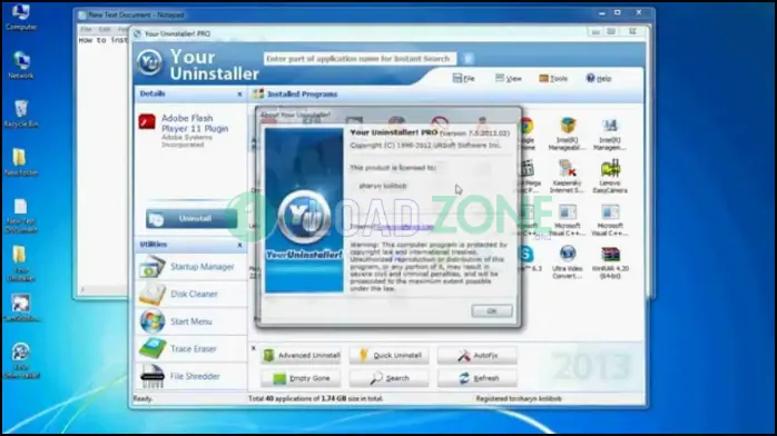 Your Uninstaller Full Crack Keygen​ ดาวน์โหลดฟรีตลอดไป