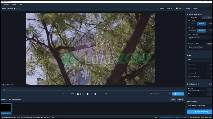 Topaz Video Enhance Ai​ 6.0.2 | ฟรีถาวร เพิ่มความละเอียดวิดีโอด้วย