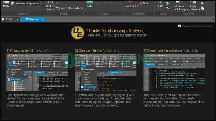 IDM UltraEdit 31.2.0.44 | ฟรี โปรแกรมแก้ไข Text เขียนโค้ด