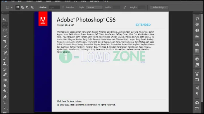 Adobe Photoshop CS6 Extended v13.1.2 ฟรีถาวร ไม่ต้องแคร็ก