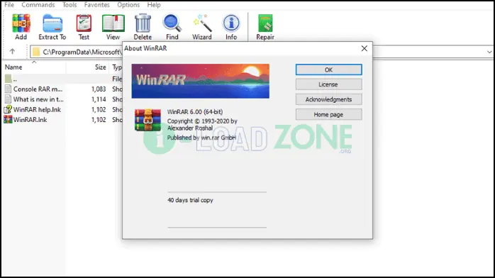 โหลด WinRAR ถาวร​ 7.10 Beta 2 Final | โปรแกรมบีบอัดไฟล์