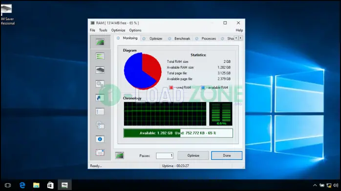 RAM Saver Professional 25.2.1 | โปรแกรมเพิ่มประสิทธิภาพ RAM