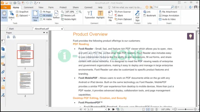 Foxit Reader Pro Full Crack​ ดาวน์โหลดใหม่ล่าสุดฟรี