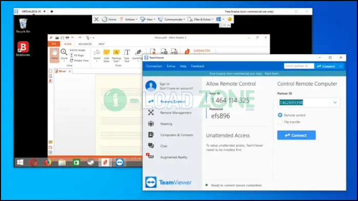 TeamViewer 15 โปรแกรมควบคุมคอมพิวเตอร์ระยะไกล